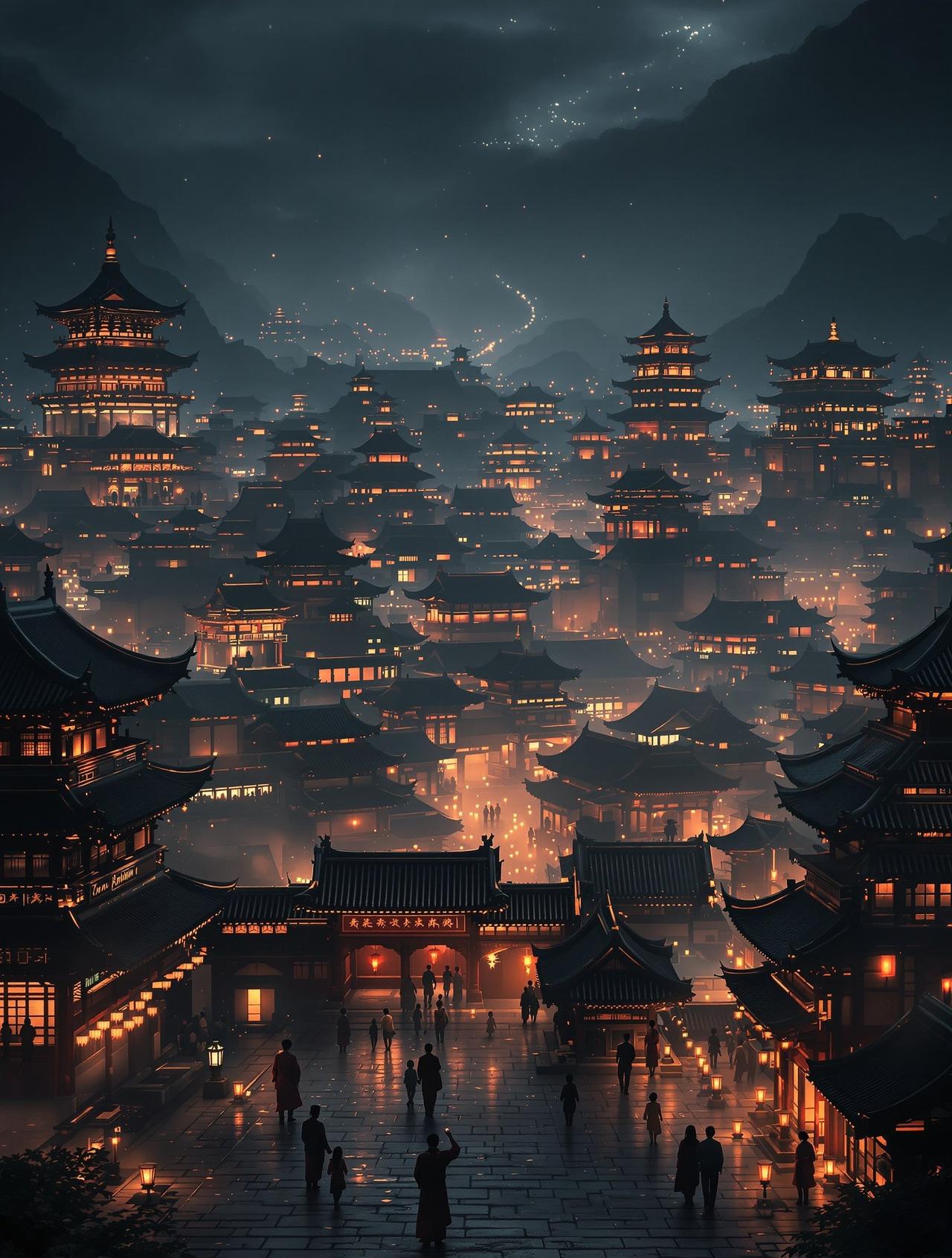 月亮影院作品《长安十二时辰》海报